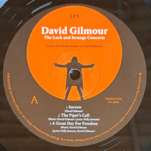 GILMOUR, DAVID - THE LUCK AND STRANGE CONCERTS (4-LP)