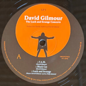 GILMOUR, DAVID - THE LUCK AND STRANGE CONCERTS (4-LP)
