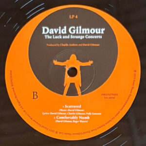 GILMOUR, DAVID - THE LUCK AND STRANGE CONCERTS (4-LP)