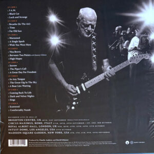 GILMOUR, DAVID - THE LUCK AND STRANGE CONCERTS (4-LP)