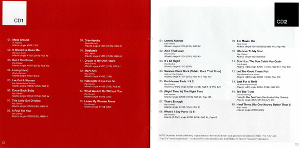 CHARLES, RAY - DEFINITIVE SOUL (2-CD) CHARLES, RAY - DEFINITIVE SOUL (2-CD) - Image 10