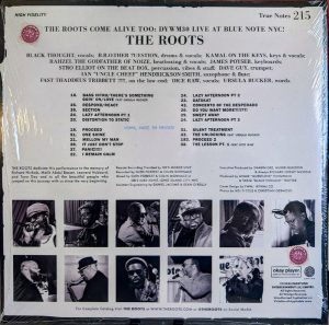THE ROOTS - THE ROOTS COME ALIVE TOO/DYWM30 LIVE AT BLUE NOTE NYC (2-LP)