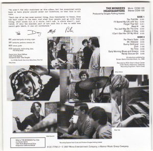 MONKEES HEADQUARTERS - (CD)