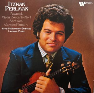 ITZHAK PERLMAN - PAGANINI: VIOLIN CONCERTO NO.1 & SARASATE: CARMEN FANTASY (LP)